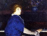 George Wesley Bellows Emma at the Piano France oil painting artist